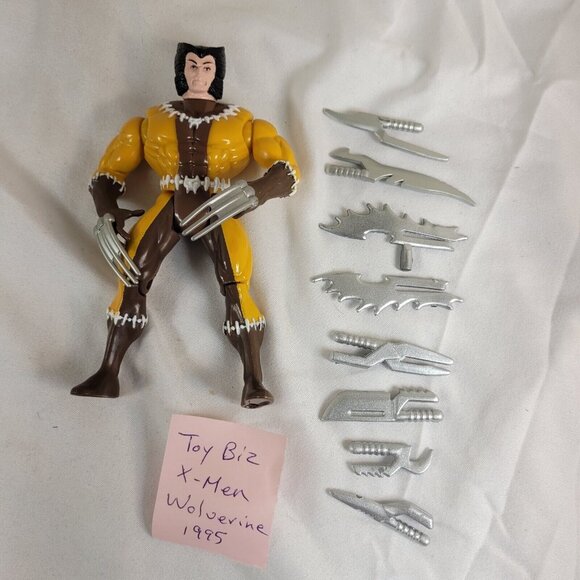 Wolverine Fang Action Figure Mutant Genesis Series 1995 Toy Biz 5" Complete - Picture 1 of 8